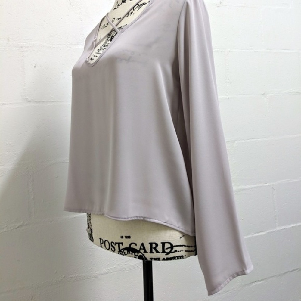 Forever 21 Crepe Crisscross Woven Top - Picture 4 of 6